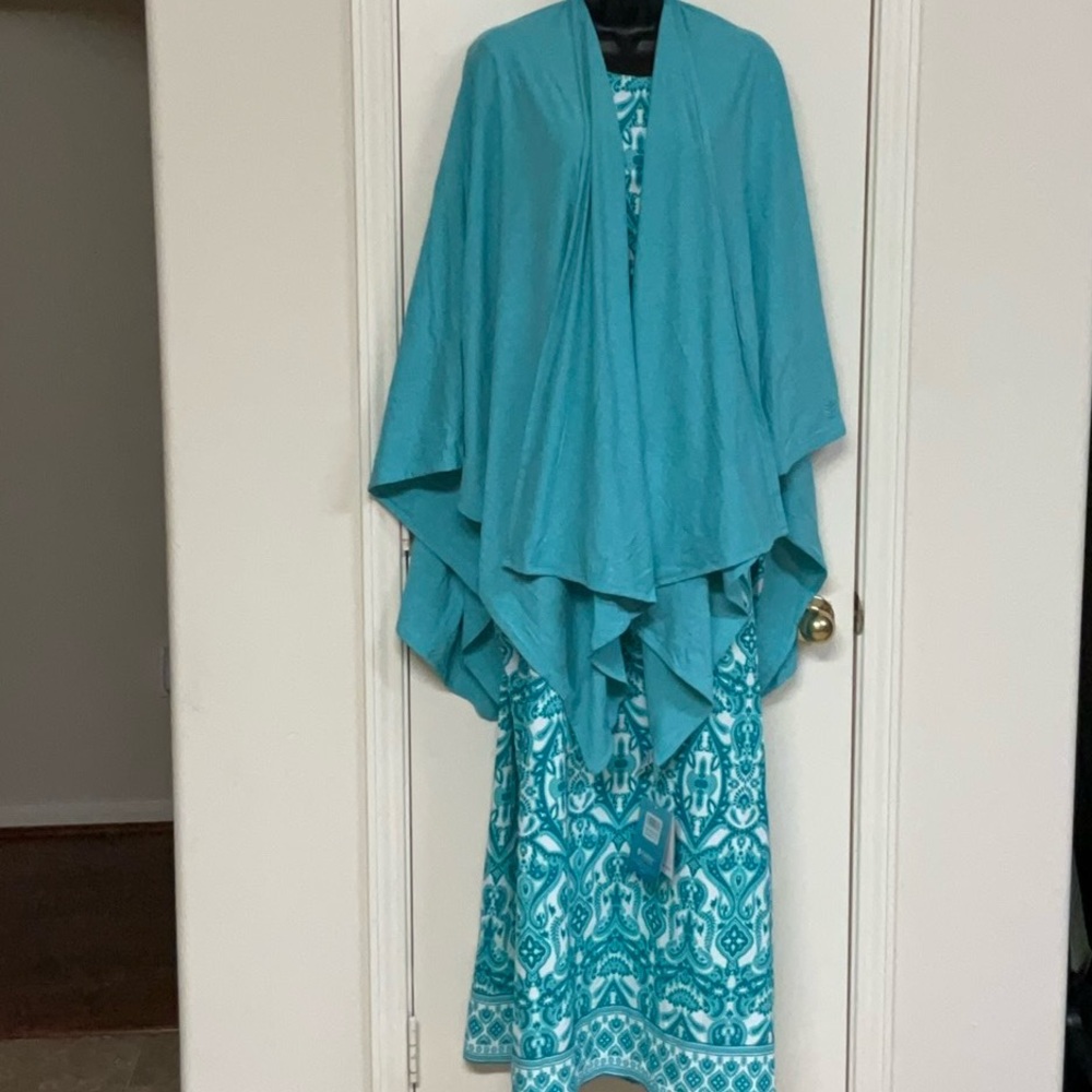 Coolibar 2-Pc Dress/Wrap Set